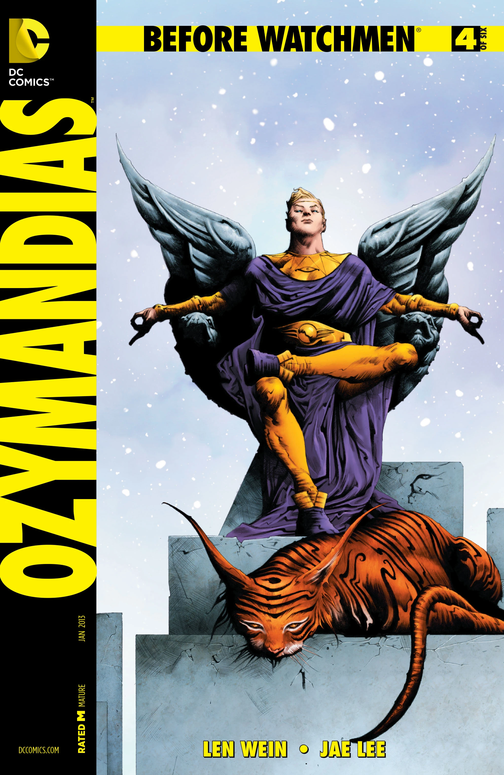 Before Watchmen: Ozymandias #4 (DC, 2012 — Cover A) cover